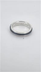 Tiffany & Co. Gent's Silver Ring 925 Silver 6.41g Size:9.5